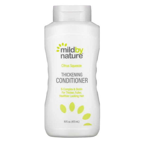 Mild By Nature, Thickening Conditioner, Volumen-Conditioner, B-Komplex und Biotin, Citrus Squeeze, 473 ml (16 fl. oz.)