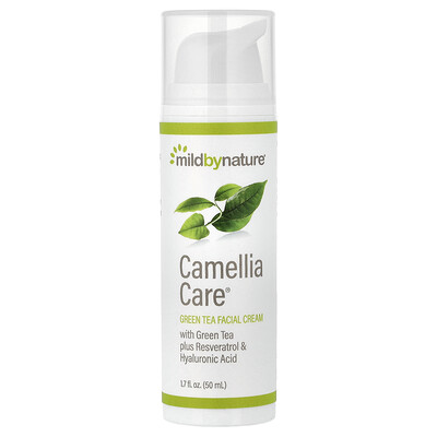 Product Image for Mild By Nature, Camellia Care , Green Tea Skin Cream, 1.7 fl oz (50 ml)