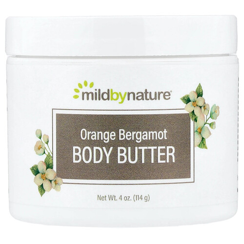 Mild By Nature Orange Bergamot Body Butter, 4 oz (114 g)