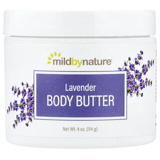 Mild By Nature, Manteiga Corporal de Lavanda, 114 g (4 oz)