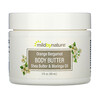 Mild By Nature, オレンジベルガモットボディバター、59ml(2液量オンス)