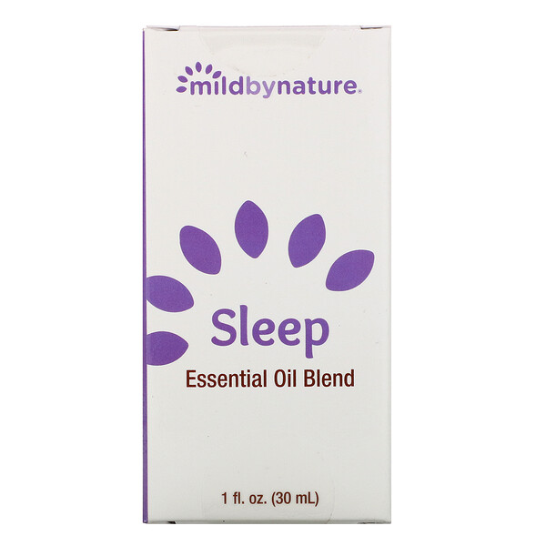 Mild By Nature, スリープ、エッセンシャルオイルブレンド、1オンス