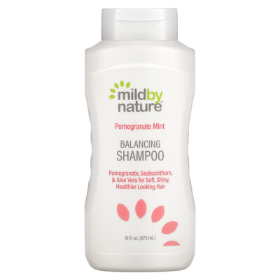 

Mild By Nature Pomegranate Mint Balancing Shampoo 16 fl oz (473 ml)