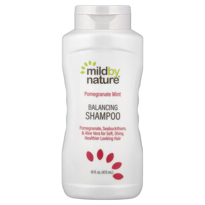 Mild By Nature, Champú equilibrador con granada y menta, 473 ml (16 oz. líq.)