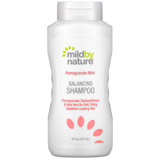 Mild By Nature, Shampoo Balanceador de Menta e Romã, 473 ml (16 fl oz)