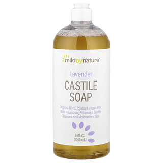 Mild By Nature, Jabón de Castilla, Lavanda, 1005 ml (34 oz. líq.)