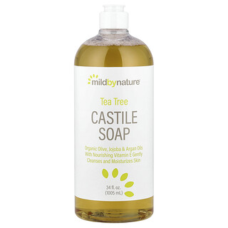 Mild By Nature, Jabón de Castilla de árbol del té, 1005 ml (34 oz. líq.)
