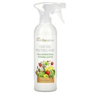 Mild By Nature, Solução para Limpeza de Frutas e Vegetais, 473 ml (16 fl oz)