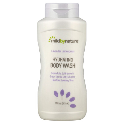 Mild By Nature, Jabón líquido hidratante para el cuerpo, Lavanda y limoncillo, 473 ml (16 oz. líq.)