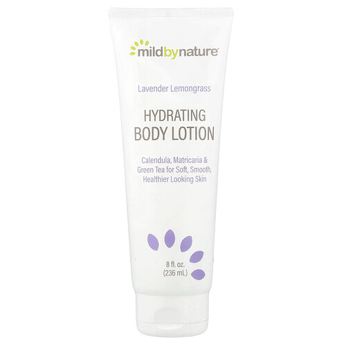 Mild By Nature Hydrating Body Lotion, Lavender Lemongrass, 8 fl oz (236 ml)