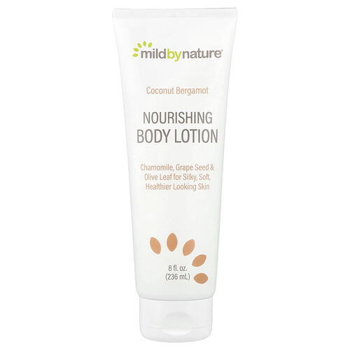 Mild By Nature, Pflegende Bodylotion, Kokosnuss-Bergamotte, 236 ml