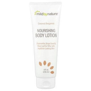 Mild By Nature（マイルドバイネイチャー）, ナリッシング ボディローション、ココナッツベルガモット、236ml