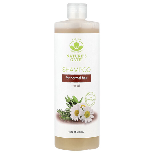 Mild By Nature, (Nature's Gate), Herbal Shampoo for Normal Hair, Kräutershampoo für normales Haar, 473 ml (16 fl. oz.)