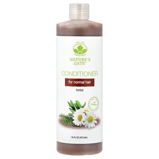 Mild By Nature, (Nature's Gate), Herbal Conditioner for Normal Hair, 16 fl oz (473 ml)