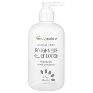Mild By Nature, Roughness Relief Lotion, Fragrance Free, 355 ml