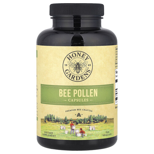Zand Bee Pollen, 150 Vegcaps (500 mg per Capsule)