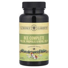 Bee Complete, комплекс з пилком, прополісом і маточним молочком, 90 рослинних капсул