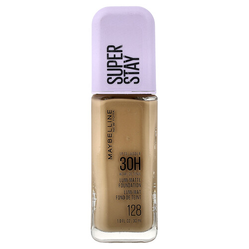 Maybelline Super Stay, Lumi-Matte Foundation, 128, 1 fl oz (30 ml)