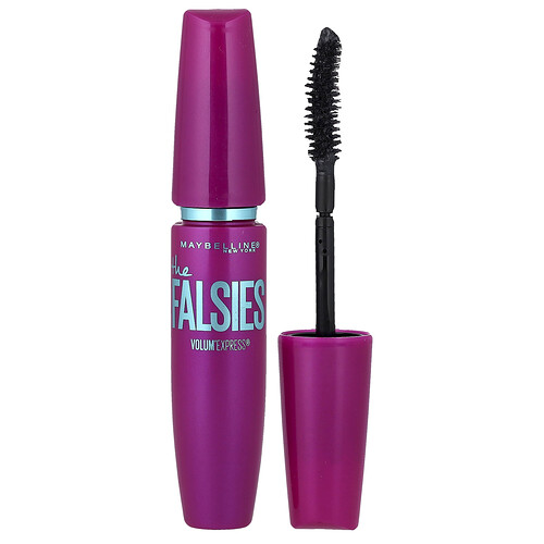 Maybelline, The Falsies™, Mascara mit Falsche-Lash-Effekt, 280 Schwärzestes Schwarz, 7,5 ml (0,25 fl. oz.)