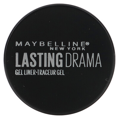 

Maybelline Гелевая подводка для глаз Eye Studio, Lasting Drama, угольно-черный цвет, 3 г