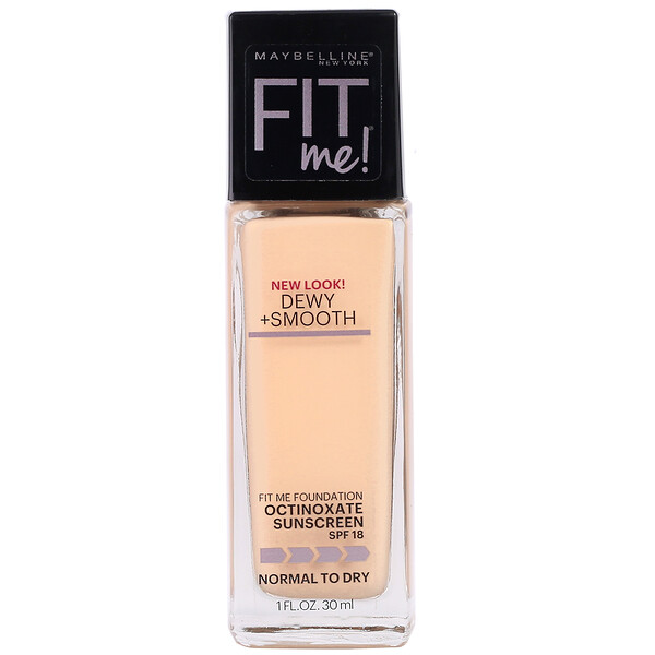 Fit Me, base Dewy + Smooth, 120 Classic Ivory, 30 ml