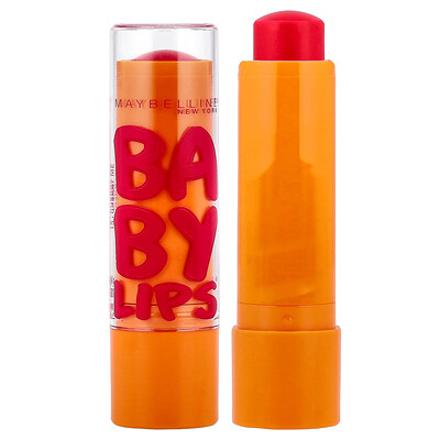Maybelline, Baby Lips®, Bálsamo labial humectante, 15 Cherry Me, 4,4 g (0,15 oz)