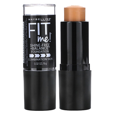 

Maybelline, Fit Me, Shine-Free + Balance Stick Foundation, 330 Toffee, 0.32 oz (9 g)