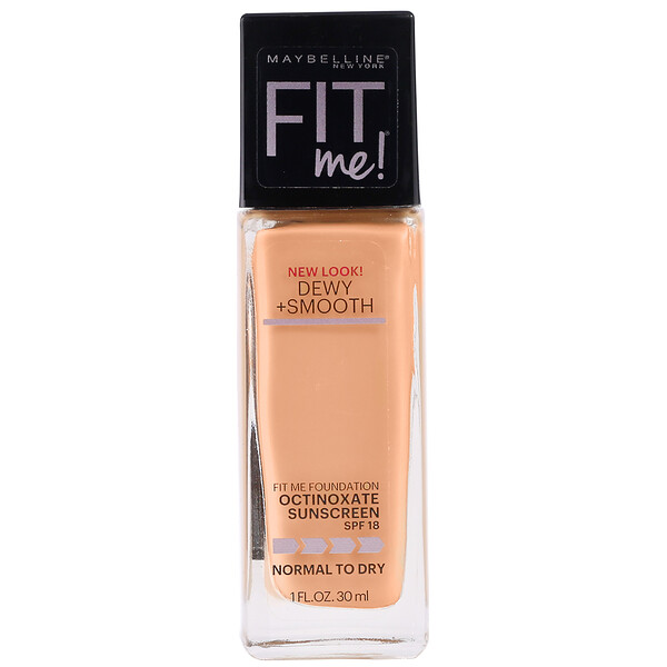 Maybelline, Fit Me, base Dewy + Smooth, 240 Golden Beige, 30 ml