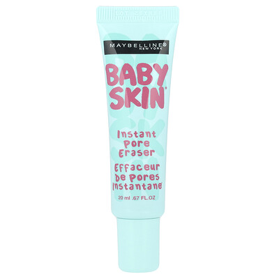 Maybelline, Baby Skin®, Borrador instantáneo de poros, 010 Clear, 20 ml (0,67 oz. líq.)