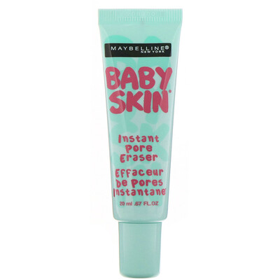 Maybelline Основа под макияж Baby Skin Instant Pore Eraser, оттенок 010 бесцветный, 20 мл