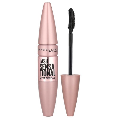 Maybelline, Lash Sensational Mascara, Mascara, 253 Blackest Black, 9,5 ml (0,32 fl. oz.)