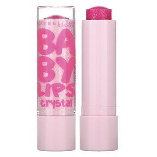 Maybelline, Baby Lips Crystal, hydraterende lippenbalsem, 140 roze kwarts, 0,15 oz (4,4 g)