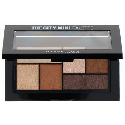 

Maybelline The City Mini, Rooftop Bronzes, палитра теней, 4 г