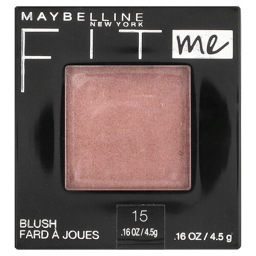 Maybelline Fit Me, Blush, 15 Nude, 0.16 oz (4.5 g)