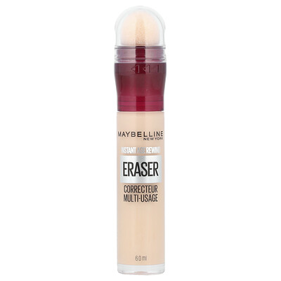 Photos - Foundation & Concealer INSTANT Maybelline, Age Rewind, Eraser, Multi-Use Concealer, 100 Ivory, 0.2 fl oz MBY-54678 (6 ml)