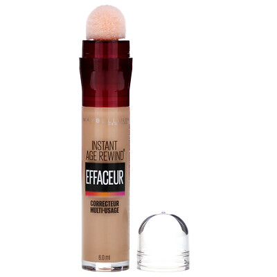 Maybelline Instant Age Rewind, Multi-Use Concealer, 122 Sand, 0.2 fl oz (6.0 ml)