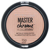 Maybelline, Master Chrome, хайлайтер с металлическим блеском, оттенок Molten Peach 150, 5,6 г