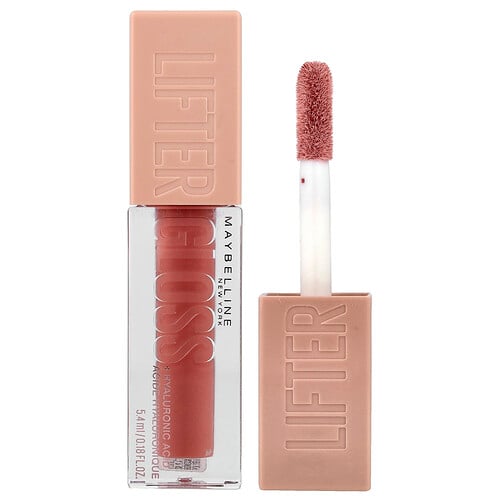 Maybelline Lifter Gloss with Hyaluronic Acid, 004 Silk, 0.18 fl oz (5.4 ml)