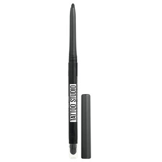 Maybelline, Dövme Stüdyosu, Otomatik Jel Kalem Göz Kalemi, 010 Simsiyah, 0,01 oz (280 mg)