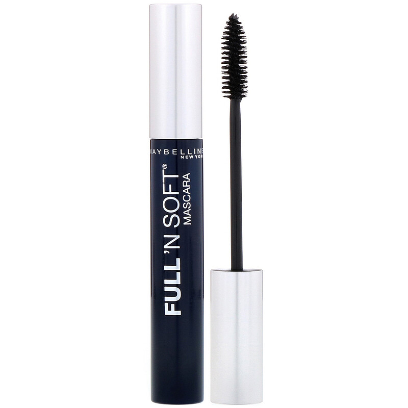 Maybelline, Full 'N Soft Mascara, 301 Very Black, 0.28 fl oz (8.2 ml) iHerb