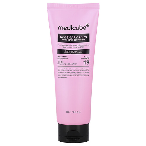 Medicube, Rosemary PDRN Hair & Scalp Conditioner, Conditioner für Haar und Kopfhaut, 250 ml (8,45 fl. oz.)