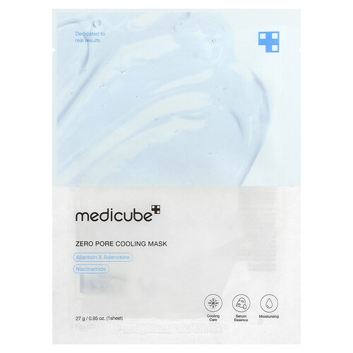 Medicube Zero Pore Cooling Beauty Mask, 1 Sheet, 0.95 oz (27 g)