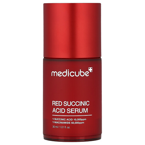 Medicube, Red Succinic Acid Serum, Serum mit roter Succinatsäure, 30 ml (1,01 fl. oz.)