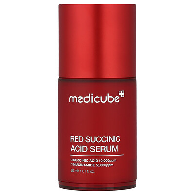 Medicube Rojo Sérum De Ácido Succínico, 30 Ml (1,01 Oz. Líq.)