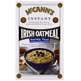 McCann’s Irish Oatmeal, Овсяная каша быстрого приготовления, набор, 3 вкуса, 10 пакетиков отзывы