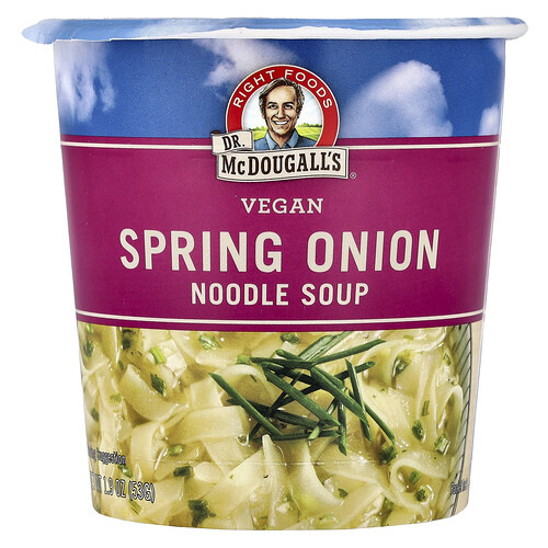 Dr. Mcdougall's Vegan Spring Onion Noodle Soup, 1.9 oz (53 g)