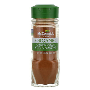 Отзывы о МакКормик Гурмэ, Organic, Ground Saigon Cinnamon, 1.25 oz (35 g)