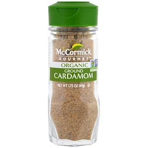 Купить McCormick Gourmet, Органический молотый кардамон, 1,75 унции (49 г)  на IHerb