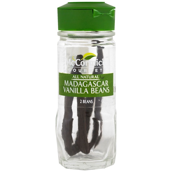 McCormick Gourmet, All Natural, Madagascar Vanilla Beans, 2 Beans iHerb