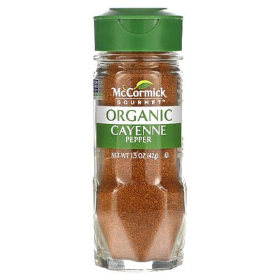 

McCormick Gourmet Organic Cayenne Pepper 1.5 oz (42 g)